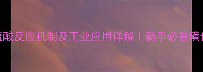 图片 2-甲基丙烯浓硫酸反应机制及工业应用详解｜新手必看磺化反应全攻略✨.jpg