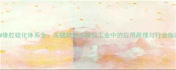 图片 DM橡胶硫化体系全：关键助剂在橡胶工业中的应用原理与行业指南.jpg