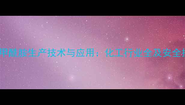 图片 NN2-甲基甲酰胺生产技术与应用：化工行业全及安全操作指南1.jpg