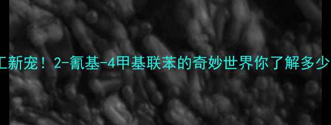 图片 ✨化工新宠！2-氰基-4甲基联苯的奇妙世界你了解多少？🔍2.jpg