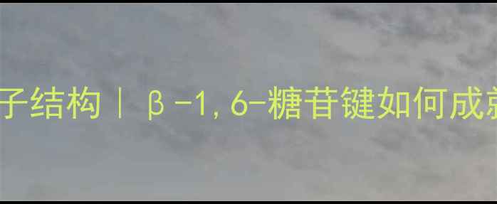 图片 ✨甘露低聚糖的分子结构｜β-1,6-糖苷键如何成就化工界黄金糖✨1.jpg
