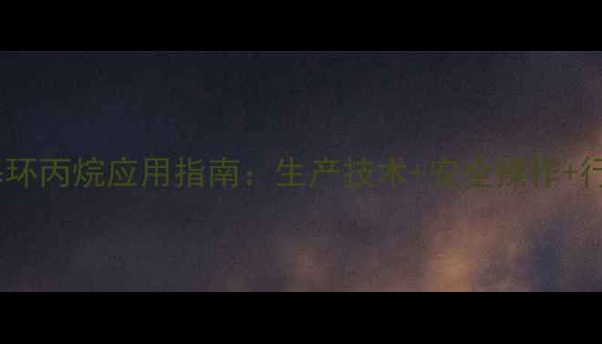 图片 一氯二甲基环丙烷应用指南：生产技术+安全操作+行业案例全1.jpg