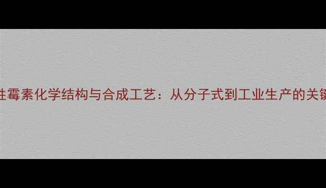 图片 两性霉素化学结构与合成工艺：从分子式到工业生产的关键点.jpg