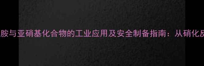 图片 化工应用二甲基苯胺与亚硝基化合物的工业应用及安全制备指南：从硝化反应到安全生产全1.jpg