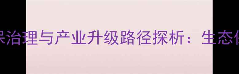 图片 常州市金坛区化工园区环保治理与产业升级路径探析：生态保护与经济效益的平衡之道.jpg