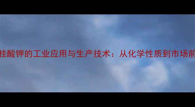 图片 月桂酸钾的工业应用与生产技术：从化学性质到市场前景.jpg