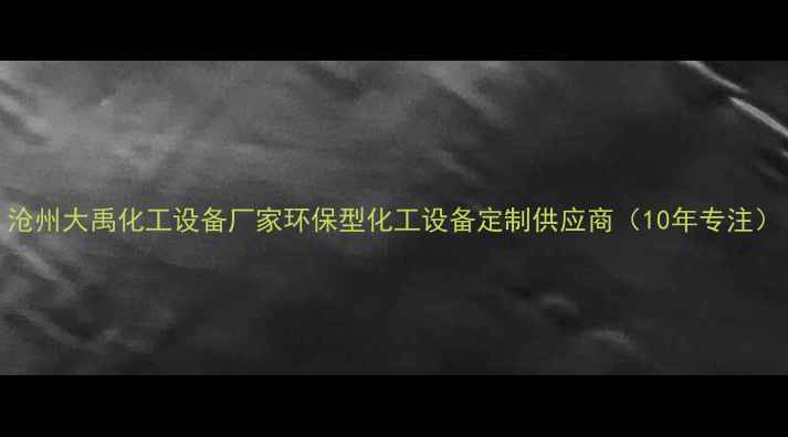 图片 沧州大禹化工设备厂家环保型化工设备定制供应商（10年专注）.jpg