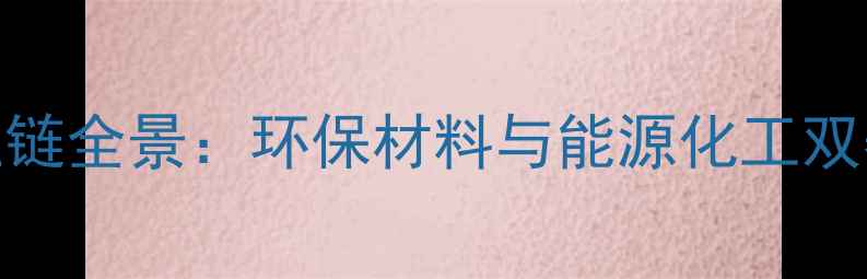 图片 甲醇下游产品产业链全景：环保材料与能源化工双赛道应用前景展望.jpg