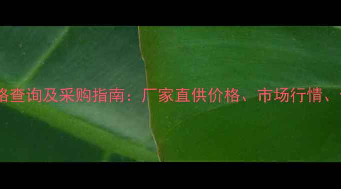 图片 盐酸度洛西汀价格查询及采购指南：厂家直供价格、市场行情、使用注意事项全1.jpg