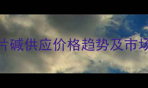 图片 镇江化工片碱供应价格趋势及市场分析报告.jpg