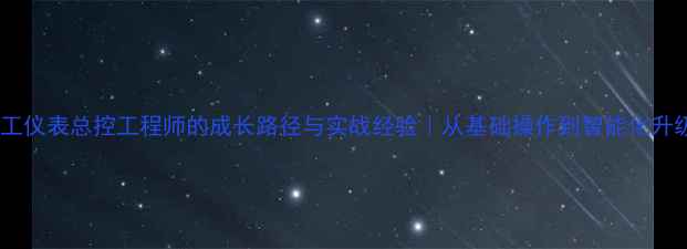 图片 🔥化工仪表总控工程师的成长路径与实战经验｜从基础操作到智能化升级全1.jpg