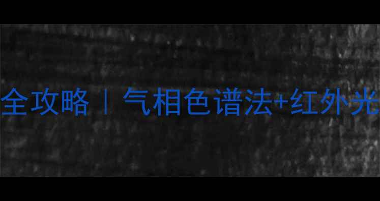 图片 🔬二甲基二硫醚快速检测全攻略｜气相色谱法+红外光谱操作指南+行业应用💡1.jpg